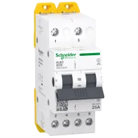 Перемикач 3-х позиційний Schneider Electric iSSW Acti9 2P 25 A