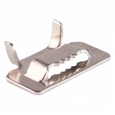 Скріпа для бандажної стрічки 19мм (100 шт) з нержавіючої сталі