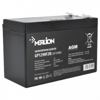 Акумуляторна батарея MERLION AGM GP1290F2B 12В 9А•г
