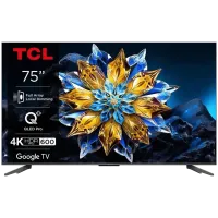 Телевізор TCL 75C69BPRO Pro 4K Smart Google TV Titan ONKYO