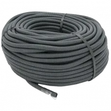 Труба гофрована 750Н 32/25мм бухта 50м гнучка з протяжкою негорюча