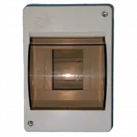 Корпус пластиковий ОВ-4 під 3-4 автомати з кришкою