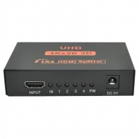 Активний HDMI сплітер 1=>4 порта 4K, 2K DC5V/2A