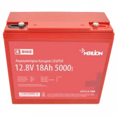 Літієва акумуляторна батарея Merlion LiFePO4 12.8В 18A•г