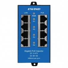 Інжектор PoE 4-портовий Ewind EW-PSE304CG