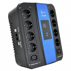 Джерело безперебійного живлення Ritar U-Smart-1000 600 Вт AVR 8xSCHUKO RJ45