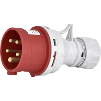 Вилка кабельна ЕТІ EV-3253 IP44 32A 400V 3P+N+PE