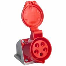 Розетка стаціонарна зовнішня UEA 115 16А 380В 3Р+N+Е IP44