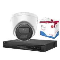 Комплект Hikvision DS-2CD1327G2H-LIUF 2МП (2.8мм)
