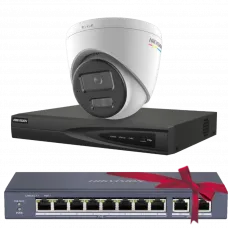 Комплект Hikvision DS-2CD1347G2H-LIUF 4МП (2.8мм)