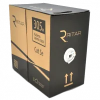 Кабель Ritar внутрішній КВПЕ FTP CCA (4*2*0.51) 4p 24 AWG (305м)
