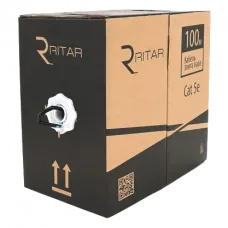 Кабель Ritar внутрішній КВП UTP CCA (4*2*0.5) 4p 24 AWG (100м)