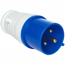 Вилка переносна UEA 023 32А 220В 2Р+Е IP44