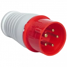 Вилка переносна UEA 015 16А 380В 3Р+N+Е IP44