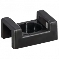 Майданчик для кабельної стяжки до 5 мм 22х16х9,6 мм з отвором (пач. 100 шт.)