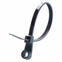 Стяжка кабельна з кiльцем чорна (пач. 100 шт.) 3х150