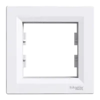 Рамка 1-місна горизонтальна біла Schneider Electric ASFORA EPH5800121