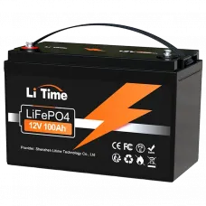Акумуляторна батарея LiTime LiFePO4 12V 100Ah bluetooth