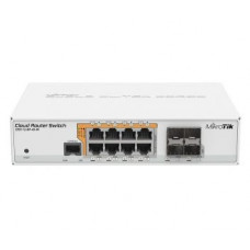 Коммутатор 8 портов управляемый MikroTik CRS112-8P-4S-IN PoE