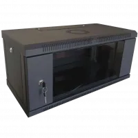 Шафа коммутаційна настінна розбірна чорна Hypernet PL-WMNC-4U ProLine 4U 600x450