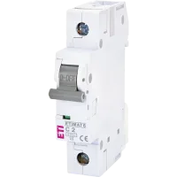 Автоматичний вимикач ЕТІ ETIMAT 6 1Р 06А 6kA C