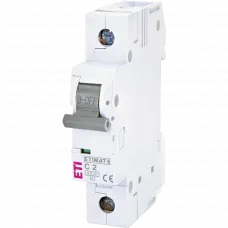 Автоматичний вимикач ЕТІ ETIMAT 6 1Р 06А 6kA C