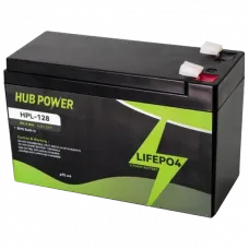 Акумуляторна батарея Hub Power HPL-128 LiFePO4 12В/8А•г