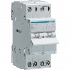 Перемикач Hager SFT232 I-0-II с 2-пол. 32А/230В