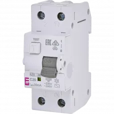 Дифавтомат ЕТІ KZS-2M C 20/0.03 10kA