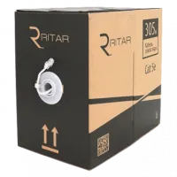 Кабель для внутрішнiх робіт КПВ UTP 4*2*0.5 ССА cat 5E 305 м