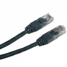 Патч-корд Cablexpert PP12-0.5M/BK 0.5 м кат.5Е чорний