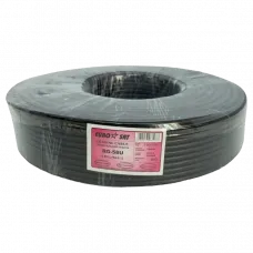 Кабель коаксіальний RG-58U (0.8СU+2.9PE+Al foil+64х0,12CCA) 5мм 100м