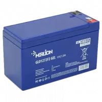 Свинцево-кислотна акумуляторна батарея MERLION ORBUS GLO1272F2 12 V 7.2Ah