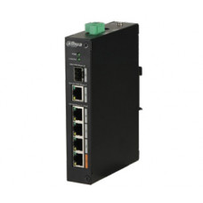 Комутатор 4 порти некерований Dahua DH-PFS3106-4ET-60 POE