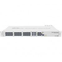 Коммутатор 24 порта управляемый MikroTik CRS328-4C-20S-4S+RM SFP Layer 3