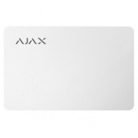 Бесконтактная карта управления Ajax Pass white (10pcs)