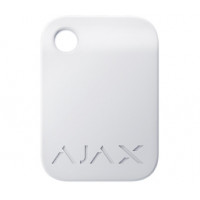 бесконтактный брелок управления Ajax Tag white (10pcs)
