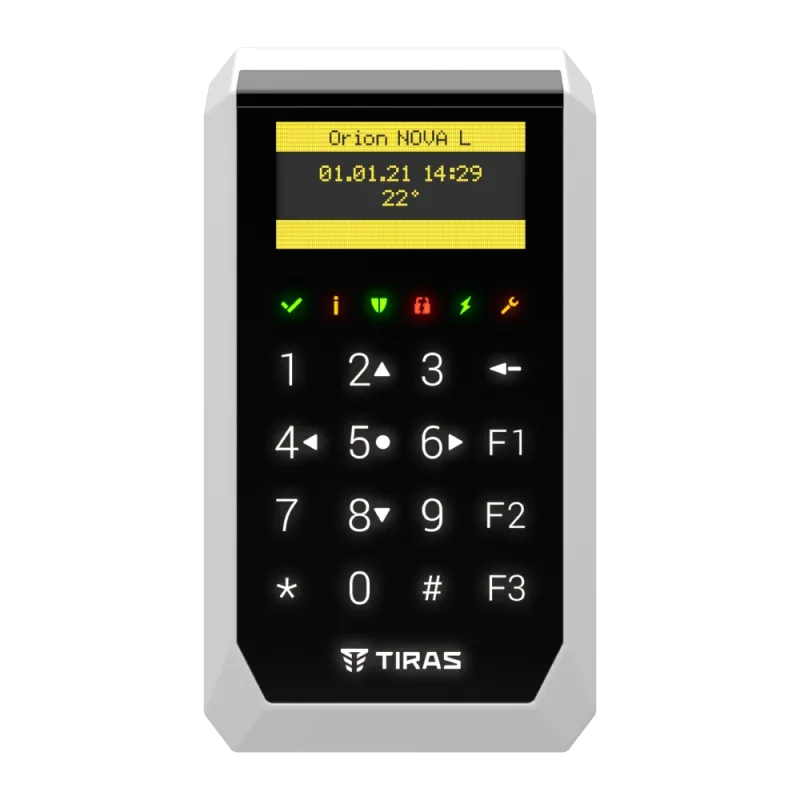 Сенсорна OLED клавіатура Тірас Tiras K-PAD OLED
