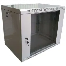 Шафа 9U 600x500х507 мм Hypernet настінна розбірна WMNC-500-9U-FLAT