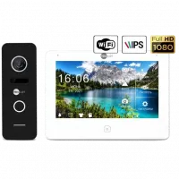 Комплект видеодомофона NeoKIT HD Pro WF Black