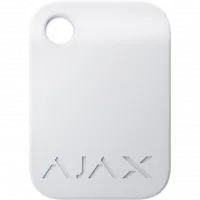 Безконтактний брелок управління Ajax Tag white RFID (3pcs)