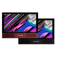 Відеодомофон Slinex чорний/червоний Sonik 10