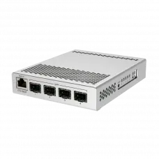 Коммутатор 5 портов управляемый MikroTik CRS305-1G-4S+IN