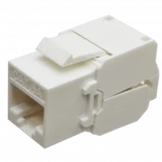 Модуль KeyStone RJ45 UTP, кат. 6a, безінструментний, Slim LW LW-KJ6A-04-C6A