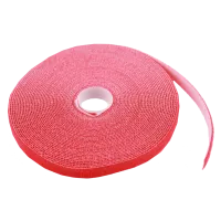Стяжка-липучка, 12 мм x 10 м, моток, червона EPNew GTM-1210RDZ
