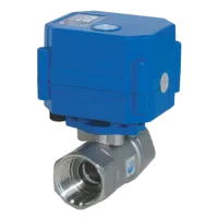 Кран кульовий з електроприводом НС 220В  1/2"