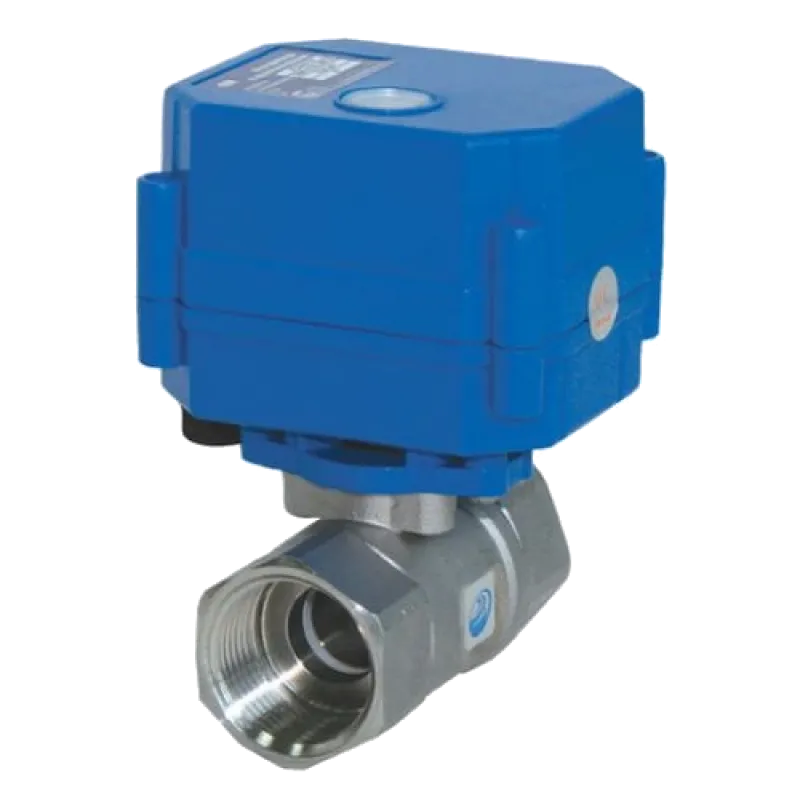 Кран кульовий з електроприводом НС 220В 1/2"