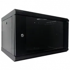 Шкаф коммутационный настенный Hypernet WMNC66-6U-FLAT-BLACK