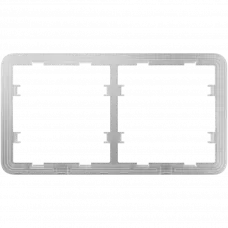 Рамка для двух выключателей Ajax Frame (2 seats) [55]