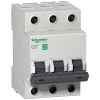 Автоматический выключатель Schneider Electric EZ9F34316 Easy9, 3p, 16A C